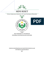 Mini Riset: Evaluasi Implementasi Kurikulum 2013 Pada Pembelajaran Matematika