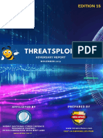 Threatsploit Adversary Report 2019 