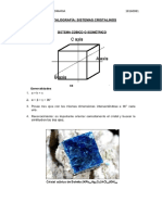 Cristalografía: Sistemas Cristalinos: Bastidas Jaimes Carlomaria 18160081