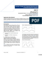 Triangular Wave Generation Using PSOC