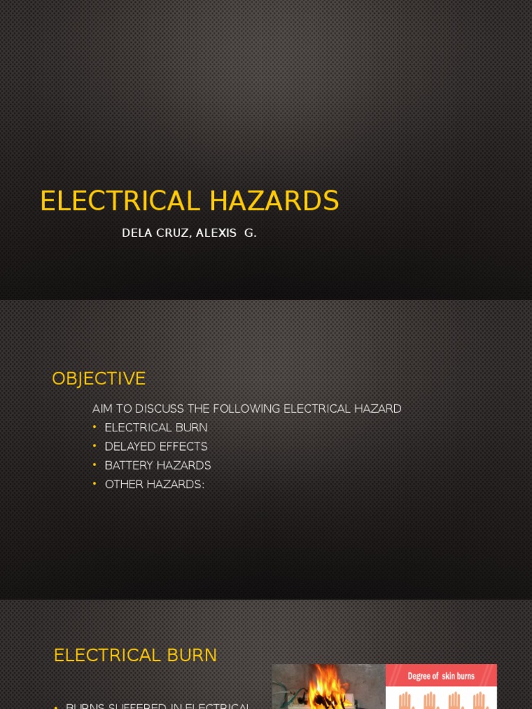 Understanding Electrical Hazards | PDF | Explosion | Electric Arc
