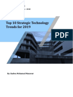 10 Strategic Technological Trends in 2019