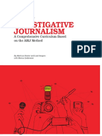 Modern Investigative Journalism A Comprehensive Curriculum Based On The ARIJ Method