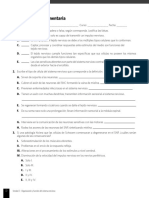 Biología 3° MEDIO SISTEMA NERVIOSO - EVALUACIÓN COMPLEMENTARIA