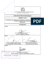 Normatividad para Atención Médica en El IMSS