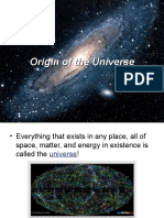 Origin of The Universe