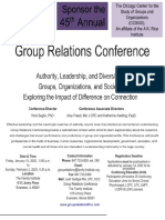 2020 NU Group Relations Conference