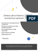 Historia Económica Del Ecuador