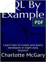 SQL by Example - Learn How To CR - Charlotte McGary PDF