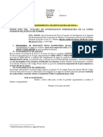 Revocatoria de Pena Microcomercializacion