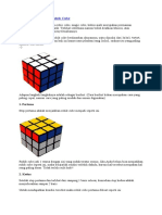 Cara Menyelesaikan Rubik Cube1
