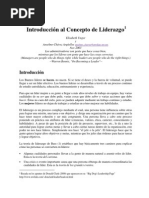 Introducción Liderazgo
