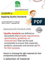 AQS - Applying Quality Standards