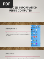 LESSON 7-Access Information Using Computer