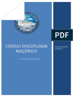 Código Disciplinar Maçônico