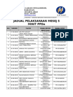 Jadual Program 5 Minit Mesej Ppda New