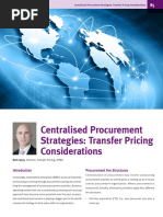 Ie Centralised Procurement Strategies Transfer Pricing