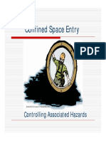 Controlling Hazards of Confined Space Entry