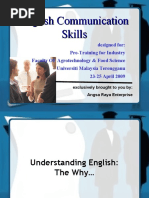 Download English Communication Skills - Notes by najibjaafar SN43435057 doc pdf