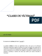 Clases de Victimas