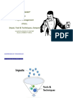 ITTO Trick Sheet Based On PMBOK 5 TH Edi PDF