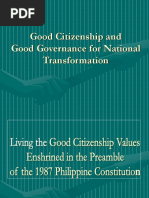 Good Governance For National Transformation