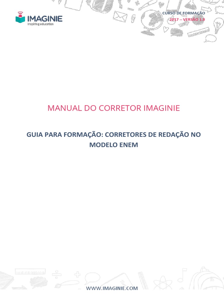 Manual do Corretor Imaginie ENEM | PDF | Publicidade