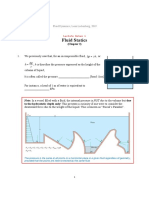 Fluid Statics: Fluid Dynamics, Leon Liebenberg, 2019