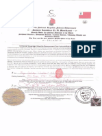 Universal Sovereign Moorish Government One Voice Affidavit for the record