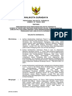 Peraturan Walikota Surabaya No 34 TH 2008 - Tentang Kegiatan PK 5 Dan Usaha Perdagangan