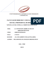 Analisis de La Convencion de Los Derechos Humanos