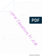 Integral Equation Pi AIM PDF