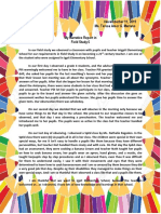 Lapura, Kathleen May I. Novemberber 11, 2019 Beed-Iv Ms. Teresa Amor G. Mariano My Narrative Report in Field Study 6