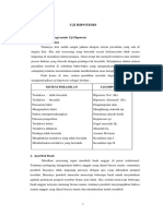 Analogi Uji Hipotesis PDF