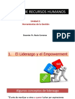 S9- El Liderazgo y Empowerment