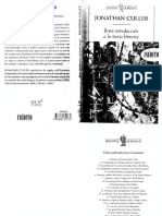 Jonathan Culler. Breve Introducción A La Teoría Literaria PDF