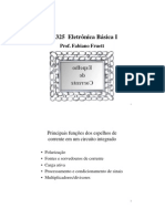 Espelhos de corrente em circuitos integrados