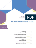 Ima Project Management Toolkit