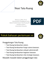 Materi Kuliah Hukum Tata Ruang-FHUP #4 - 2015