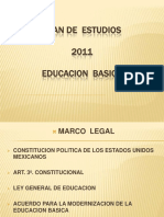 Programa de Educaciòn 2011