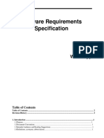 Software Requirements Specification: For Whatsapp