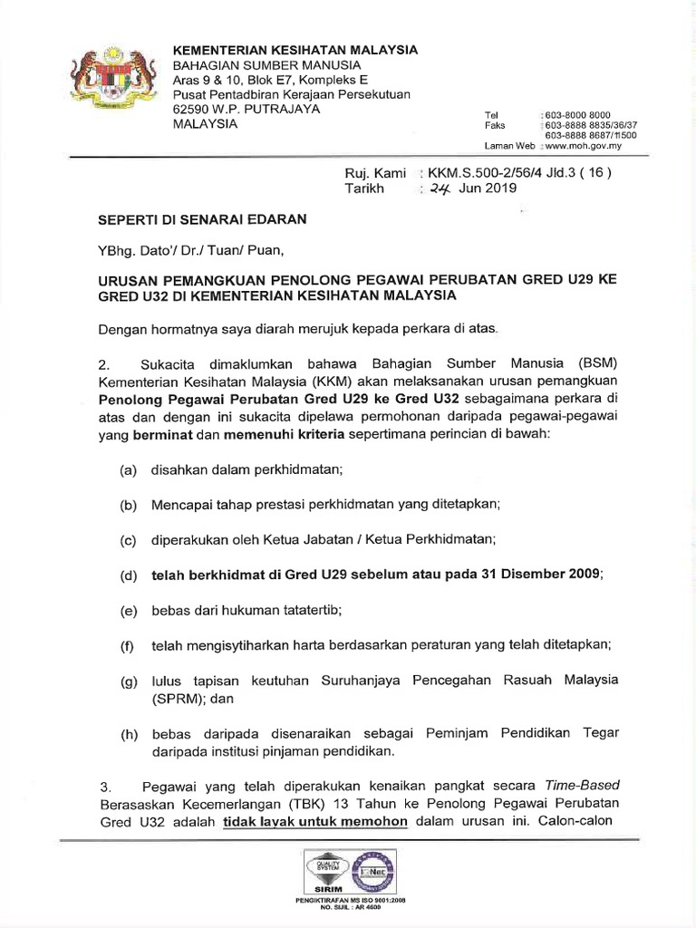 Alamat Kkm Bahagian Kenaikan Pangkat