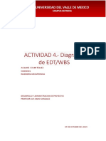 Diagrama ED - WBS Fiesta de Grad Uvm