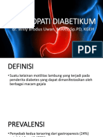 Gastropathy Diabeticum