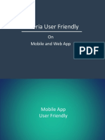 Kriteria User Friendly