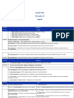 GeoIGF2019 Agenda