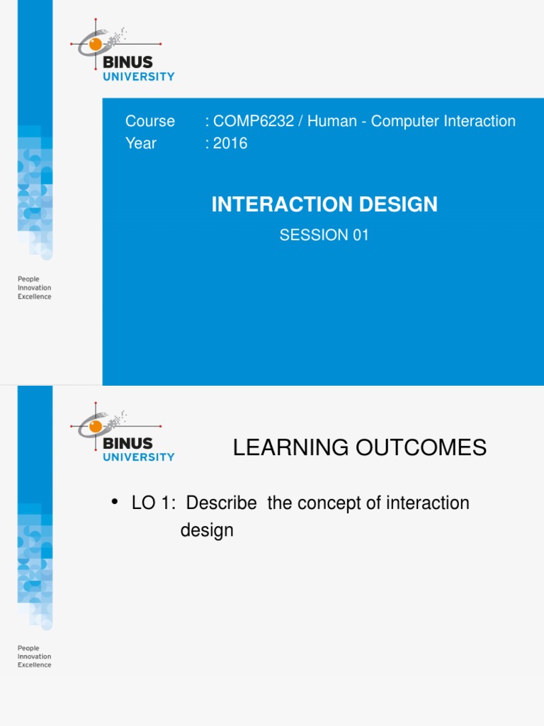 Interaction Design: Course: COMP6232 / Human - Computer Interaction ...