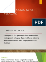 OPTIMASI MESIN PELACAK