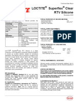 Loctite Superflex Clear RTV Silicone: Technical Data Sheet