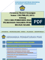 Sos PMK 190 PMK.05 2012